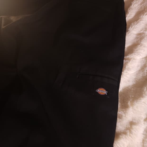 디키즈85283 루즈핏 워크팬츠 _Black