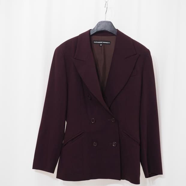 KATHARINE HAMNETT double breasted jacket