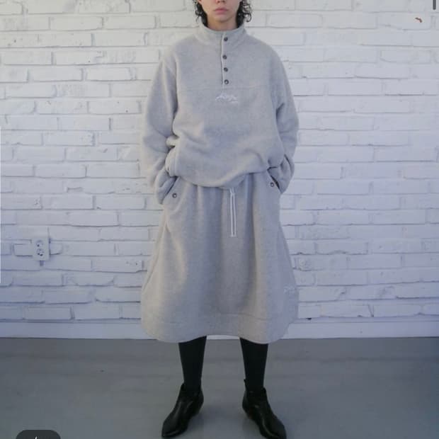 (새상품) 에옹쓰 플리스 set