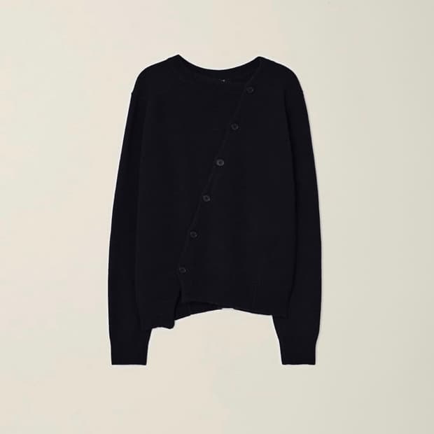 EE 가디건 블랙 L