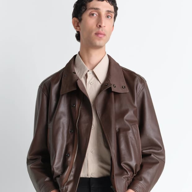 llbean 고트스킨 a-2 자켓 토프브라운