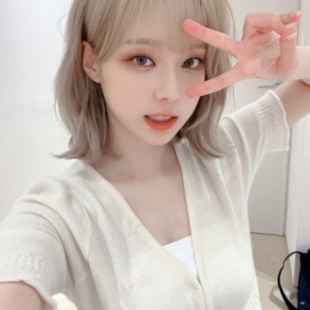 GLOWNY 글로니 로즈벨 rose bell 가디건 연보라 바이올렛