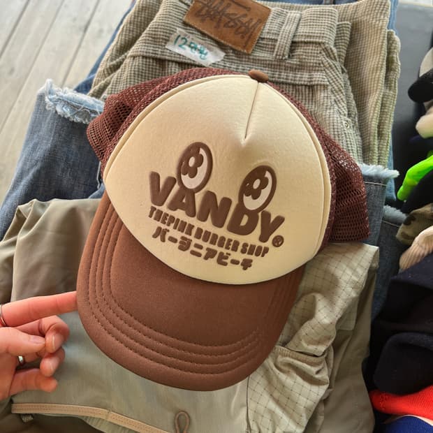 반디더핑크 트러커 캡