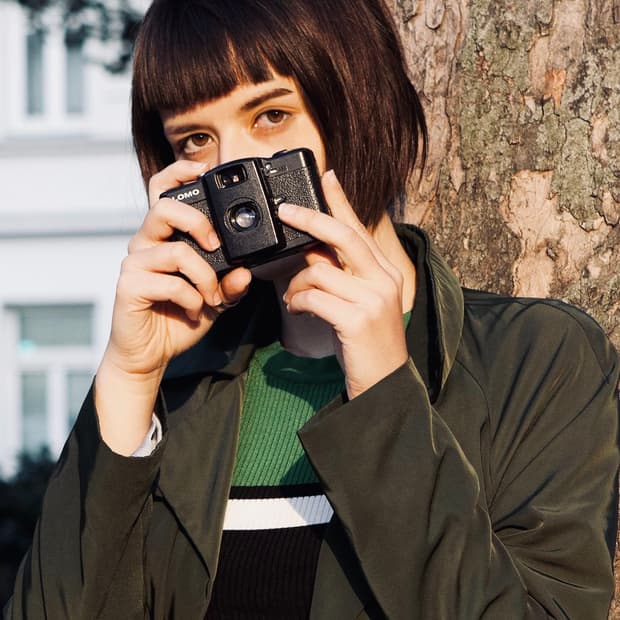 로모그래피 로모 LC-A 레트로 필름 카메라 풀셋트