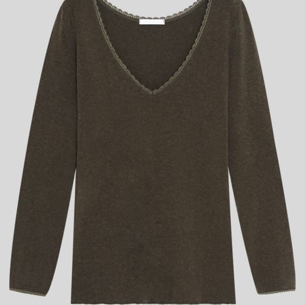 샵페어리 iris long top (khaki) 아이리스 롱 탑