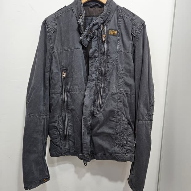 지스타로우(G-Star Raw) 빈티지워싱 유틸리티 자켓 M 