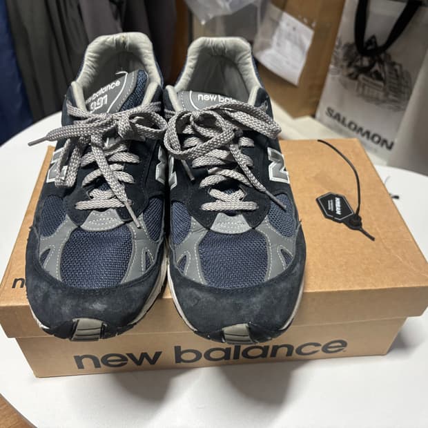 [280] 뉴발란스 991 네이비 280