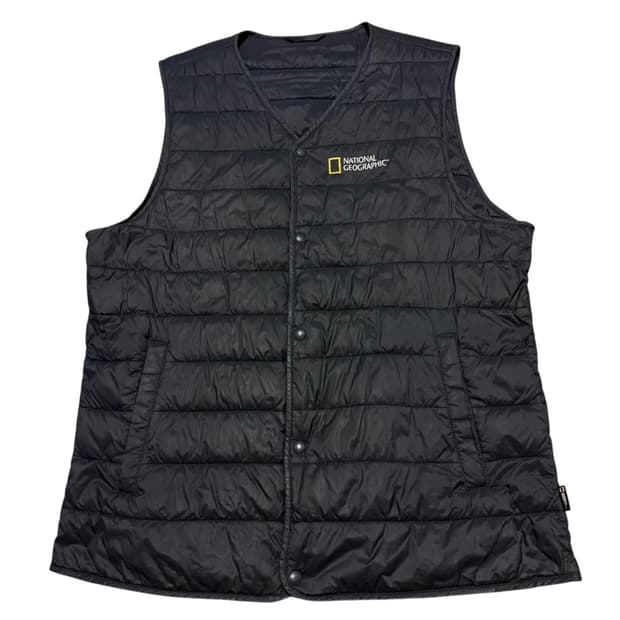 내셔널지오그래픽 경량패딩 조끼