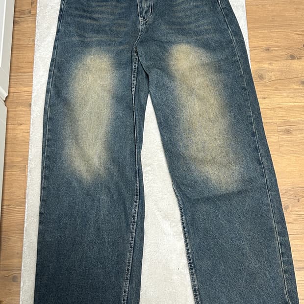 L 트릴리온 워싱 데님 팬츠