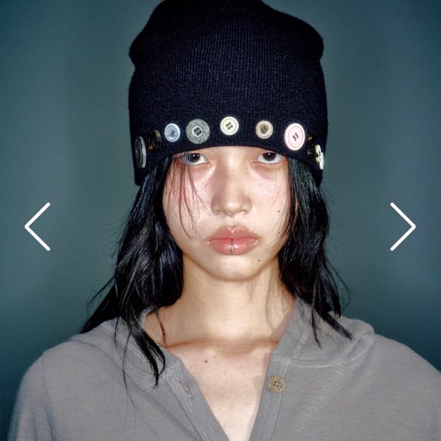 vacant archive TOMI BUTTON BEANIE