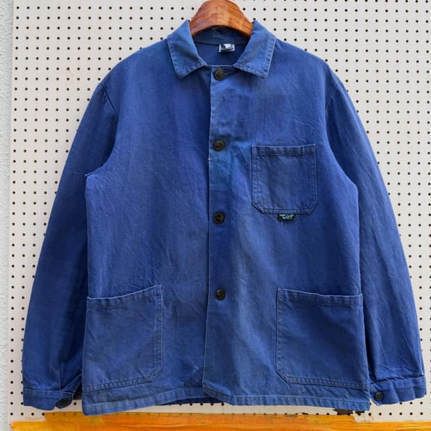 DISTRESSED 1980s TEKOP FRENCH 빈티지프렌치워크자켓
