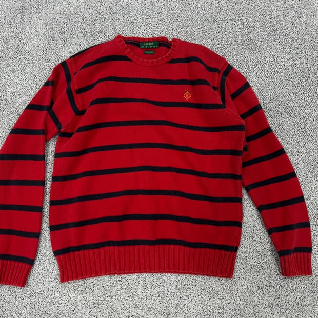 폴로 랄프로렌 단가라 니트