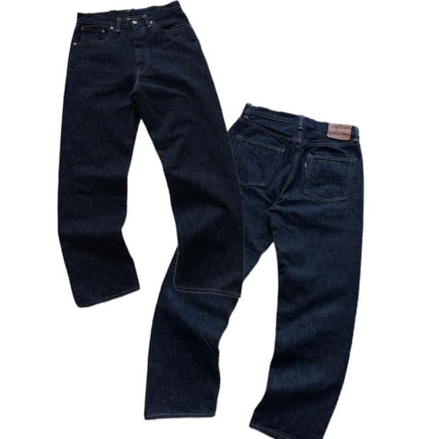 브론슨 47801XX 생지 데님팬츠