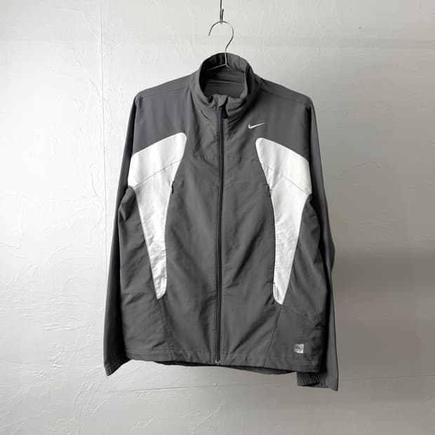나이키 배색 집업 자켓