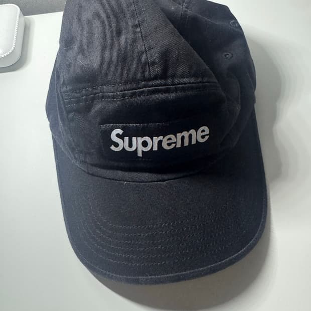 슈프림모자 블랙