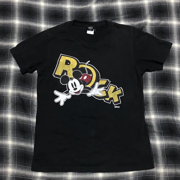 레어 재팬 10s 미키마우스 빈티지 rock 에디션