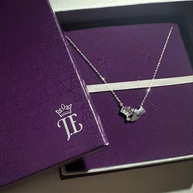 제이에스티나 목걸이 미착용 새제품 보증서 포함