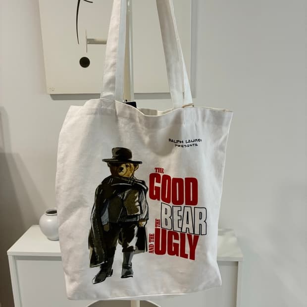 폴로베어 에코백 (새것)