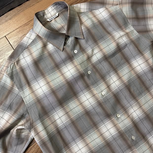 오라리 울 셔츠 4사이즈