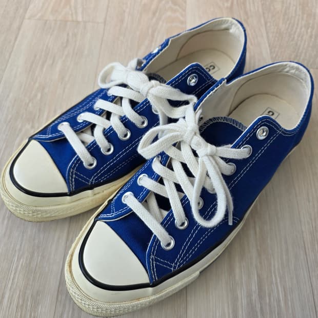 컨버스 척70 로우 러쉬 블루