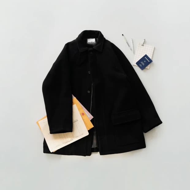 구해요) 해브해드 시티 울 하프코트 1사이즈