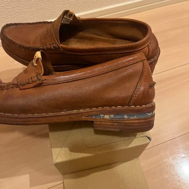비즈빔 visvim 브라운 로퍼