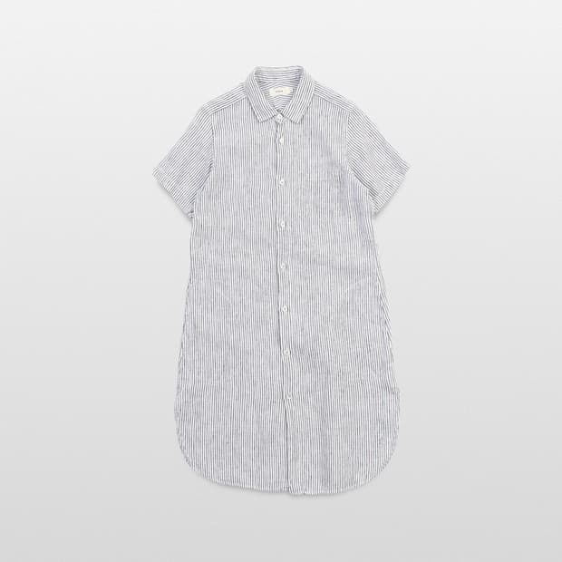 RINEN Linen Shirt One-piece (Made In Jap
