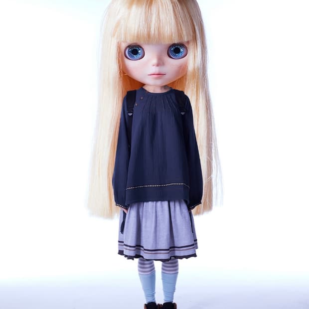 코이세이오 BLYTHE ZIGZAG PINTUCK BLOUSE 브라이스