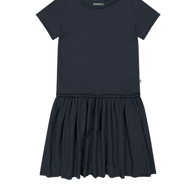 코이세이오 038 셔링 오버 원피스 네이비