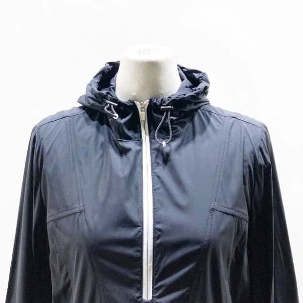 JDX 여성 아노락자켓 얇음 블랙 90 