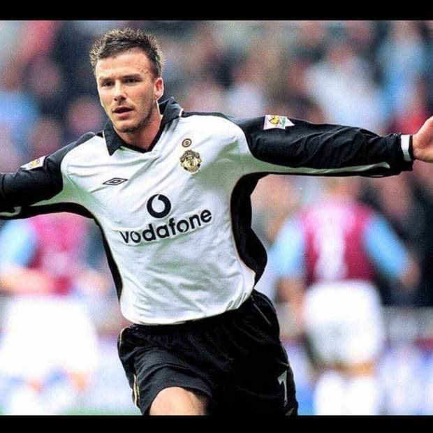 베컴 100주년 맨유 긴팔 유니폼