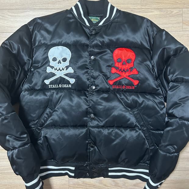 Stall and dean 스켈레톤 파이럿 봄버 자켓