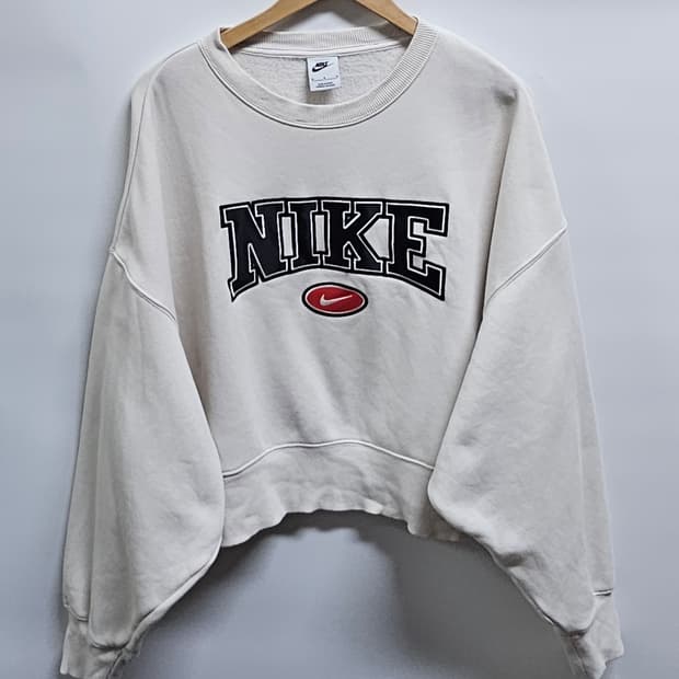 나이키 여성 오버핏 기모맨투맨 M