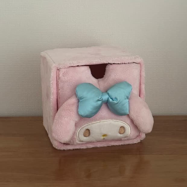 산리오 정품 마이멜로디 장식장 정리함 수납함