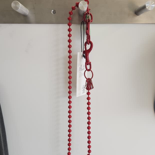 캐피탈 트러커 월렛 체인 레드