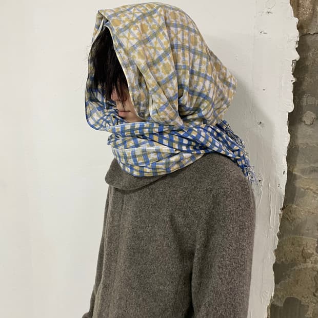 꼼데가르송 트리콧 머플러