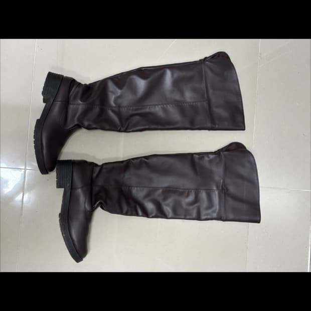 진격의거인 조사병단 부츠 기모 브라운 부츠