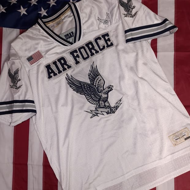 오리지날 콜로세움 미공군 USAF 풋볼 져지