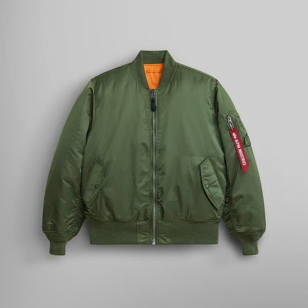 Alpha industries 알파 인더스트리 MA-1 세이지 그린
