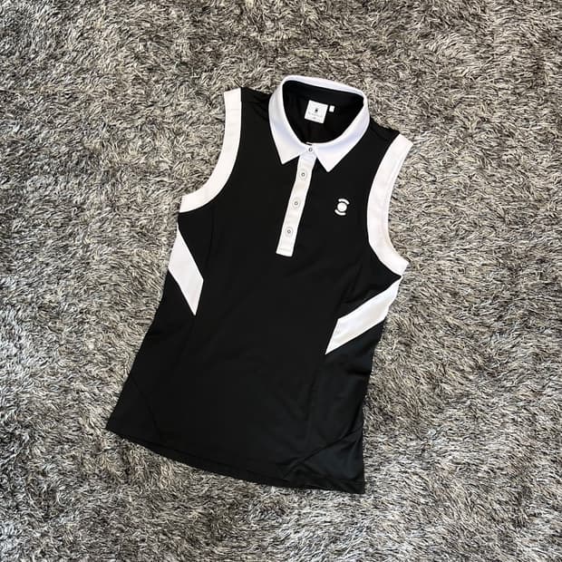 와이드앵글 여성 골프 민소매 티셔츠 (90)