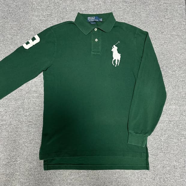 폴로 빅포니 긴팔 카라티 그린