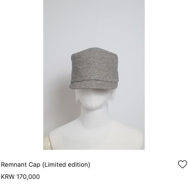 donggyunhong 동균홍 remnant cap