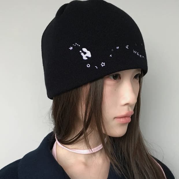 인오도르 럭키 비니 블랙