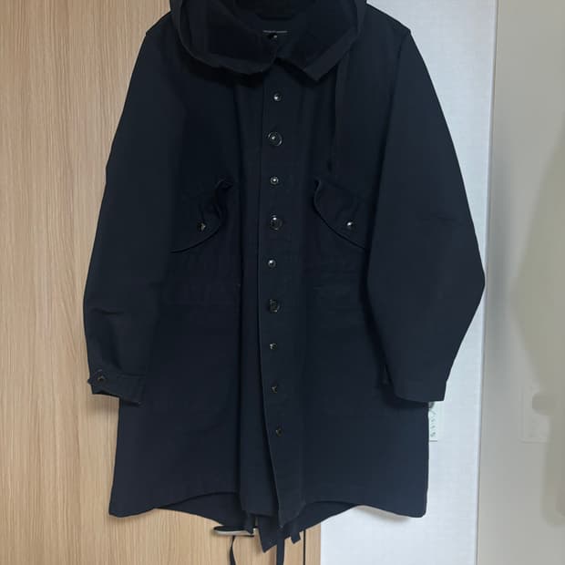 엔지니어드가먼츠 하이랜드 파카 더블 클로스 블랙 M, M65