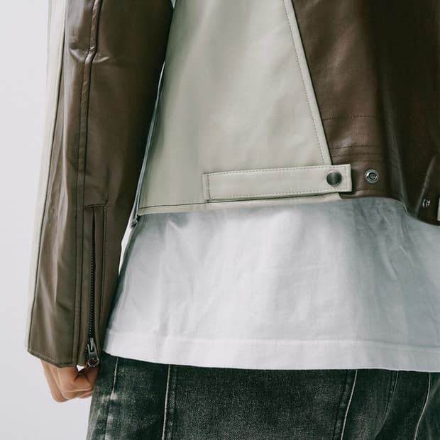 Honda Leather Motorcycle Jacket 미사용
