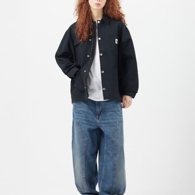 칼하트 미시건 코트 자켓 클랩튼 자켓 블랙