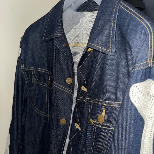 캐피탈 본 트러커 데님 44