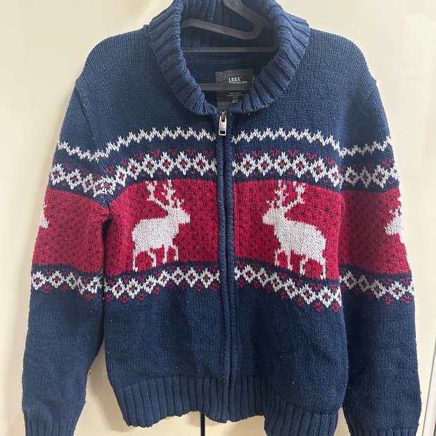 노르딕 니트집업 가디건