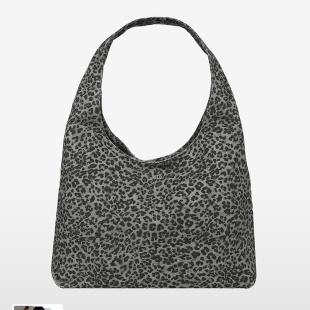 오디너리 홀리데이 레오파드 숄더백 그레이
