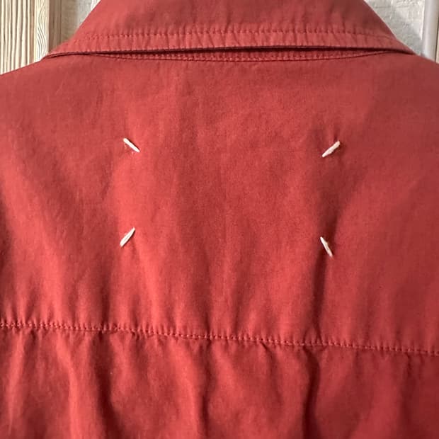 마르지엘라 레드 셔츠